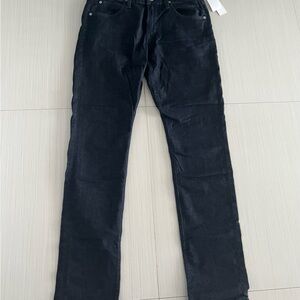 Black Slim Straight jeans